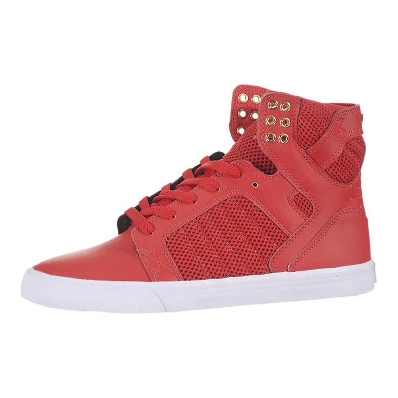 Supra SKYTOP Sneaker High Damen Rot Bestellen ELTWM8021